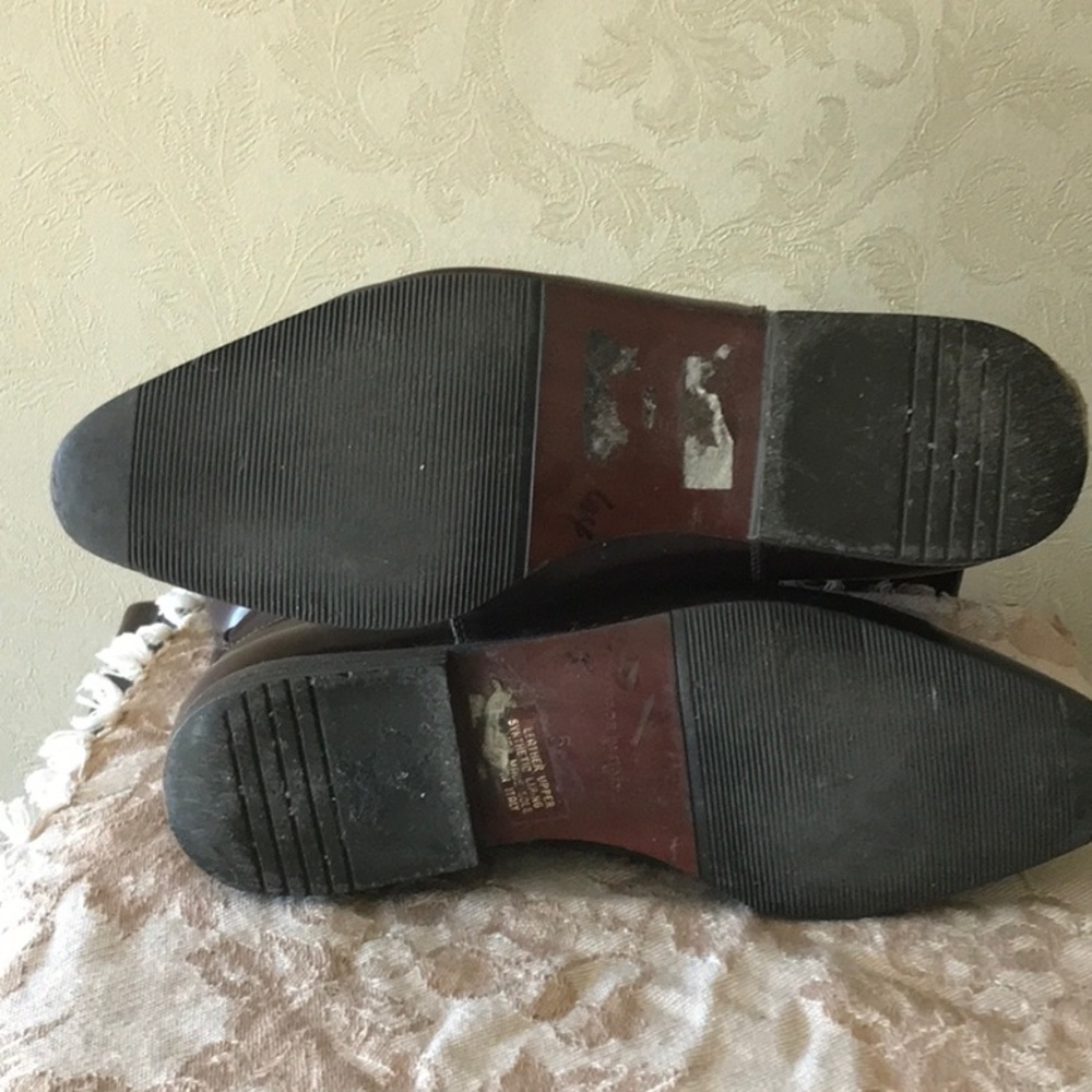 Brown Leather Riding Boots - Picture 3 of 4